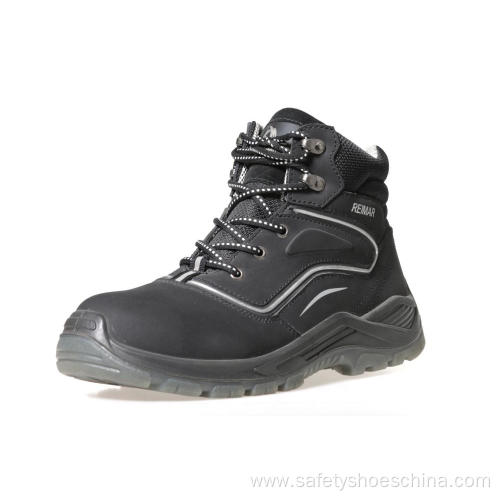 Suede Leather Safety Shoes Abp1-6005